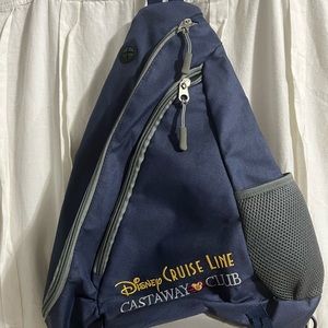 GUC Disney Cruise Line Castaway Club Sling Backpack Shoulder Bag Tote